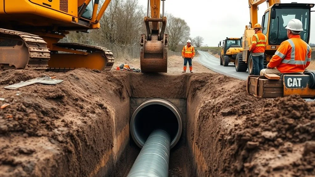 Pipe Ramming in Canterbury | Driving Pipes Under Roads, Walls & Buildings